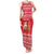 Belarus Christmas Family Matching Tank Maxi Dress and Hawaiian Shirt with Santa Gingerbread Playing Chess National Emblem and Nordic Pattern Design - Wonder Print Shop