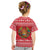 Belarus Christmas Kid T Shirt with Santa Gingerbread Playing Chess National Emblem and Nordic Pattern Design - Wonder Print Shop