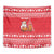 Belarus Christmas Tapestry with Santa Gingerbread Playing Chess National Emblem and Nordic Pattern Design - Wonder Print Shop
