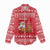 Belarus Christmas Women Casual Shirt with Santa Gingerbread Playing Chess National Emblem and Nordic Pattern Design - Wonder Print Shop