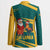 Sri Lanka Christmas Blazer with Santa Claus Rooster Festive Pattern and National Flag Design - Wonder Print Shop
