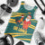 Sri Lanka Christmas Men Tank Top with Santa Claus Rooster Festive Pattern and National Flag Design - Wonder Print Shop