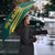 Sri Lanka Christmas Umbrella with Santa Claus Rooster Festive Pattern and National Flag Design - Wonder Print Shop