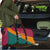 Sri Lanka Christmas Travel Bag with Santa Hat Fish Ocean Icons and Tri Color Festive Design - Wonder Print Shop