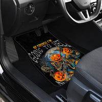 Of Course I'm Going To Hell Skull Pumpkin Halloween Car Mats - Wonder Print Shop