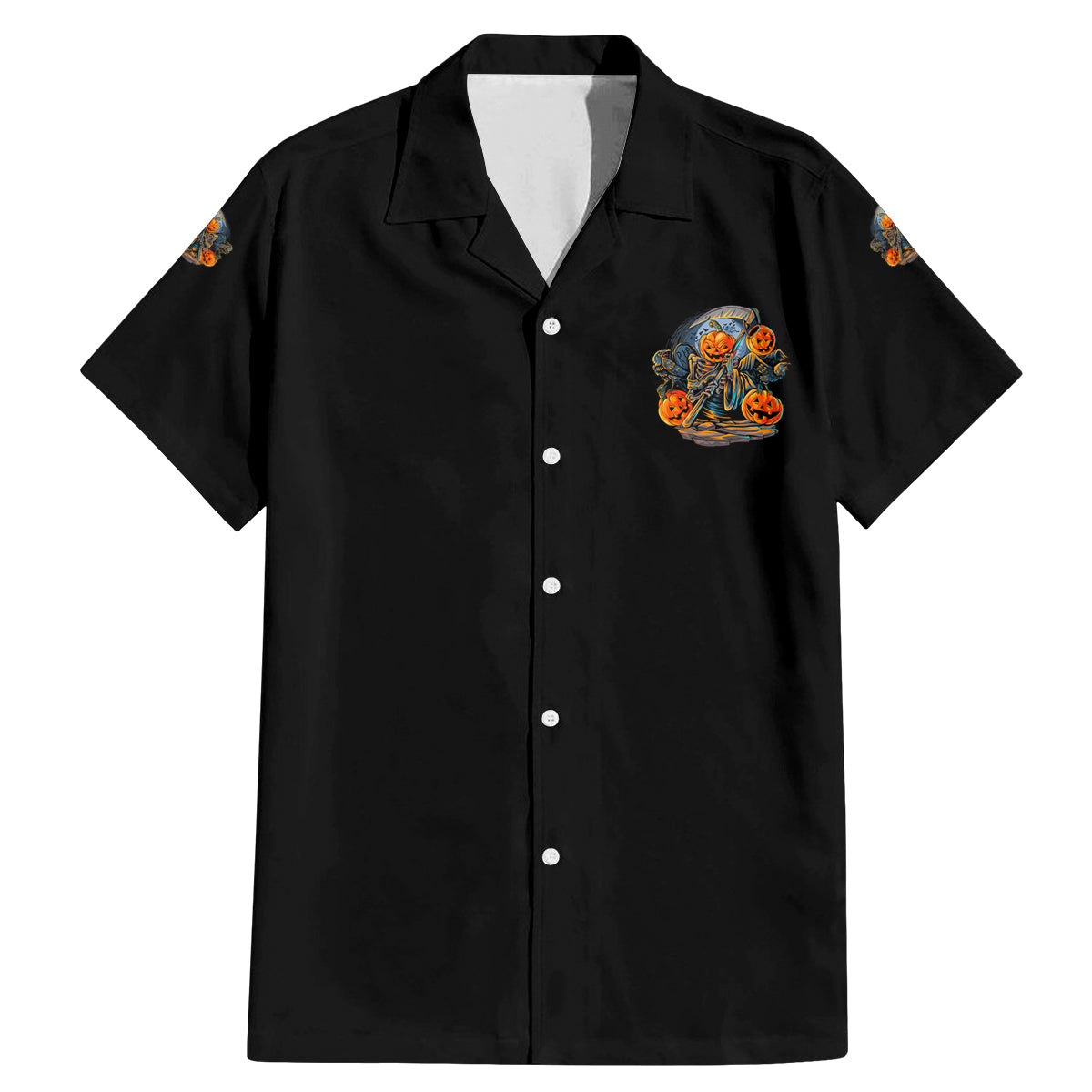 Of Course I'm Going To Hell Skull Pumpkin Halloween Family Matching Mermaid Dress and Hawaiian Shirt - Wonder Print Shop