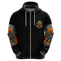 Of Course I'm Going To Hell Skull Pumpkin Halloween Hoodie - Wonder Print Shop