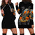 Of Course I'm Going To Hell Skull Pumpkin Halloween Hoodie Dress - Wonder Print Shop