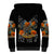 Of Course I'm Going To Hell Skull Pumpkin Halloween Sherpa Hoodie - Wonder Print Shop