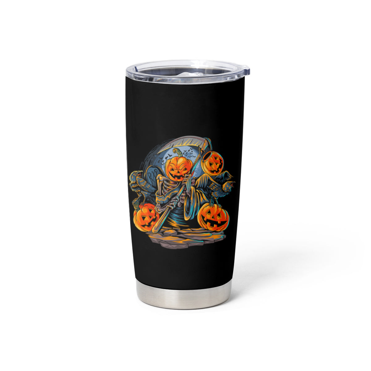 Of Course I'm Going To Hell Skull Pumpkin Halloween Tumbler Cup - Wonder Print Shop