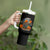 Of Course I'm Going To Hell Skull Pumpkin Halloween Tumbler With Handle