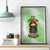 On The Naughty List Skull Christmas Canvas Wall Art - Wonder Print Shop