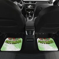 On The Naughty List Skull Christmas Car Mats - Wonder Print Shop