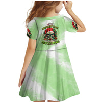 On The Naughty List Skull Christmas Family Matching Mermaid Dress and Hawaiian Shirt - Wonder Print Shop