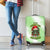 On The Naughty List Skull Christmas Luggage Cover - Wonder Print Shop