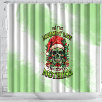 on-the-naughty-list-skull-christmas-shower-curtain