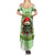 On The Naughty List Skull Christmas Summer Maxi Dress - Wonder Print Shop
