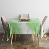 On The Naughty List Skull Christmas Tablecloth - Wonder Print Shop