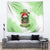 On The Naughty List Skull Christmas Tapestry - Wonder Print Shop