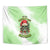 On The Naughty List Skull Christmas Tapestry - Wonder Print Shop