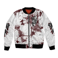 Love Me Like My Demons Do Skull Bomber Jacket - Wonder Print Shop