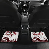 Love Me Like My Demons Do Skull Car Mats - Wonder Print Shop
