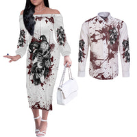 love-me-like-my-demons-do-skull-couples-matching-off-the-shoulder-long-sleeve-dress-and-long-sleeve-button-shirt