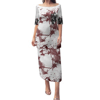 Love Me Like My Demons Do Skull Family Matching Puletasi Dress and Hawaiian Shirt - Wonder Print Shop