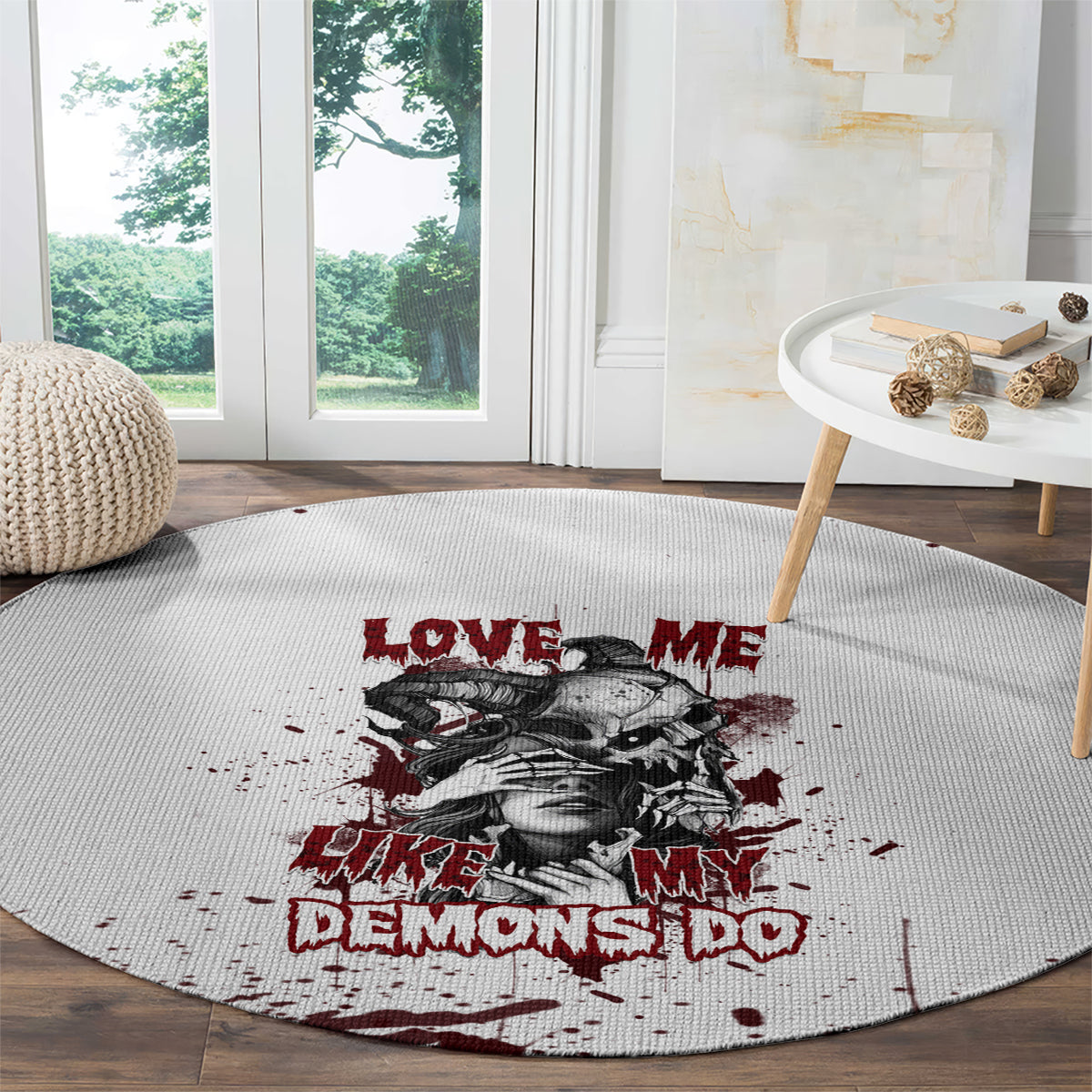 love-me-like-my-demons-do-skull-round-carpet