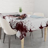 Love Me Like My Demons Do Skull Tablecloth - Wonder Print Shop