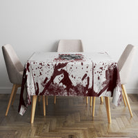 Love Me Like My Demons Do Skull Tablecloth - Wonder Print Shop
