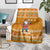 Cyprus Christmas Blanket with Santa Holding Doves Olive Branch Snowflakes and Holiday - Wonder Print Shop