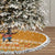 Cyprus Christmas Tree Skirt with Santa Holding Doves Olive Branch Snowflakes and Holiday - Wonder Print Shop