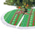 Djibouti Christmas Tree Skirt with Santa Riding Camel Palm Trees Red Camel - Wonder Print Shop