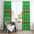 Djibouti Christmas Window Curtain with Santa Riding Camel Palm Trees Red Camel - Wonder Print Shop