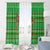 Djibouti Christmas Window Curtain with Santa Riding Camel Palm Trees Red Camel - Wonder Print Shop