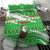 Djibouti Christmas Bedding Set with Santa Eagle Doves Trees and Green Snowflake Holiday - Wonder Print Shop