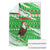 Djibouti Christmas Blanket with Santa Eagle Doves Trees and Green Snowflake Holiday - Wonder Print Shop