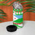 Djibouti Christmas 4 in 1 Can Cooler Tumbler with Santa Eagle Doves Trees and Green Snowflake Holiday - Wonder Print Shop