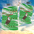 Djibouti Christmas Garden Flag with Santa Eagle Doves Trees and Green Snowflake Holiday - Wonder Print Shop