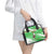 Djibouti Christmas Shoulder Handbag with Santa Eagle Doves Trees and Green Snowflake Holiday - Wonder Print Shop