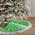 Djibouti Christmas Tree Skirt with Santa Eagle Doves Trees and Green Snowflake Holiday - Wonder Print Shop