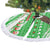 Djibouti Christmas Tree Skirt with Santa Eagle Doves Trees and Green Snowflake Holiday - Wonder Print Shop