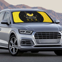 Softball Sunflower Yellow Black Christmas Auto Sun Shade Xmas Holiday Patterns - Wonder Print Shop