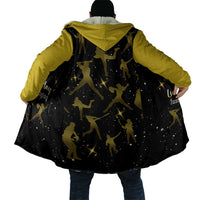 Softball Sunflower Yellow Black Christmas Cloak Xmas Holiday Patterns - Wonder Print Shop