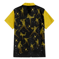 Softball Sunflower Yellow Black Christmas Family Matching Mermaid Dress and Hawaiian Shirt Xmas Holiday Patterns - Wonder Print Shop