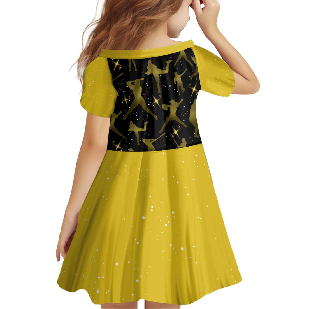 Softball Sunflower Yellow Black Christmas Family Matching Tank Maxi Dress and Hawaiian Shirt Xmas Holiday Patterns - Wonder Print Shop