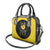 Softball Sunflower Yellow Black Christmas Shoulder Handbag Xmas Holiday Patterns - Wonder Print Shop