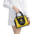 Softball Sunflower Yellow Black Christmas Shoulder Handbag Xmas Holiday Patterns - Wonder Print Shop