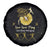 Softball Sunflower Yellow Black Christmas Spare Tire Cover Xmas Holiday Patterns - Wonder Print Shop